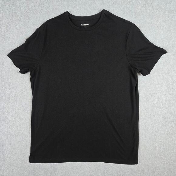 Goodfellow Shirt Size Large Black Tee - Picture 1 of 14